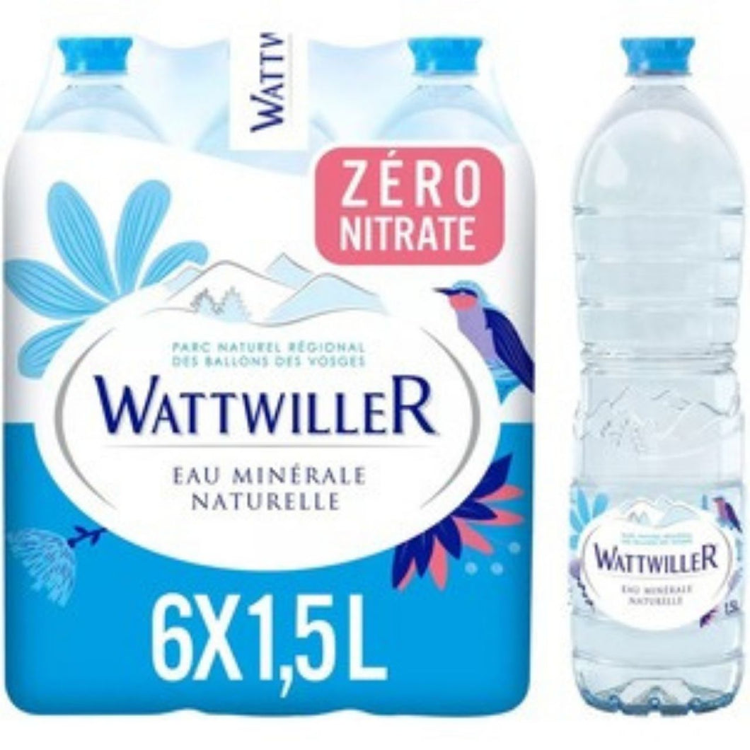 Wattwiller Mineral Water 6x1.5L