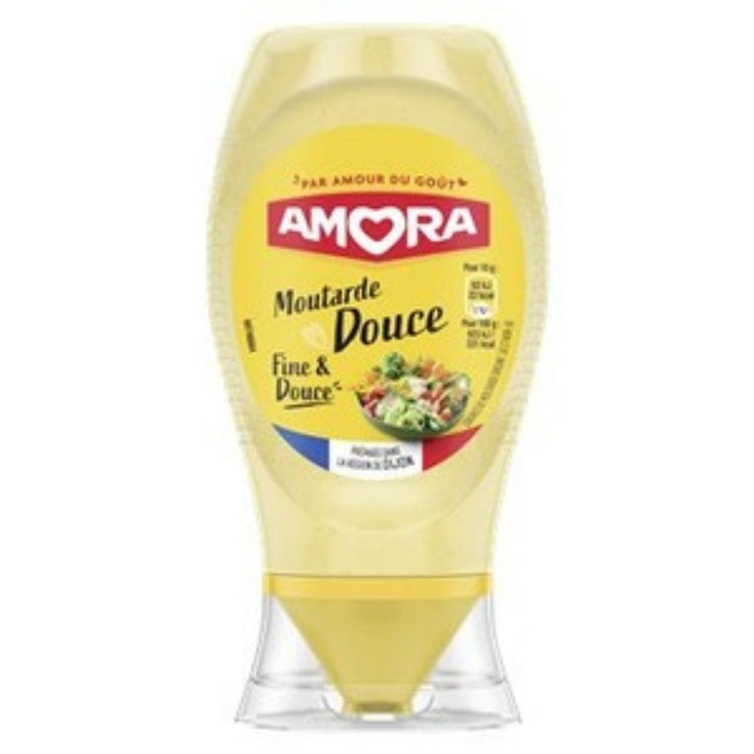 Amora Mild Mustard Yellow Plastic Bottle 260g