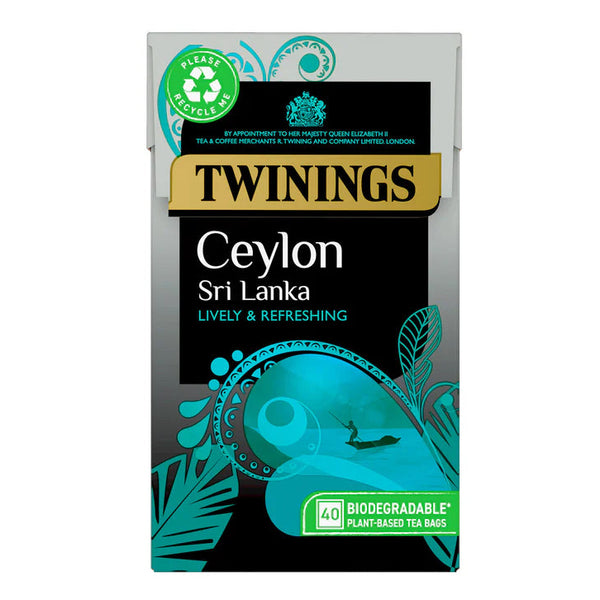 Twinings 40 Ceylon Teabags