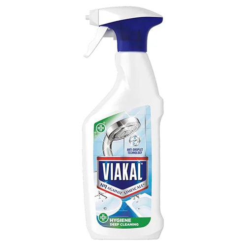 Viakal Limescale Remover Disinfectant Deep Cleaning Spray, 500ml