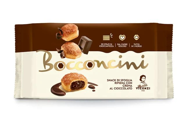 Matilde Vicenzi Bocconcini With Chocolate Cream    100g