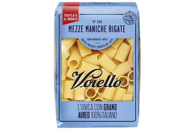 Voiello Mezze Maniche Rigate No.122    500g