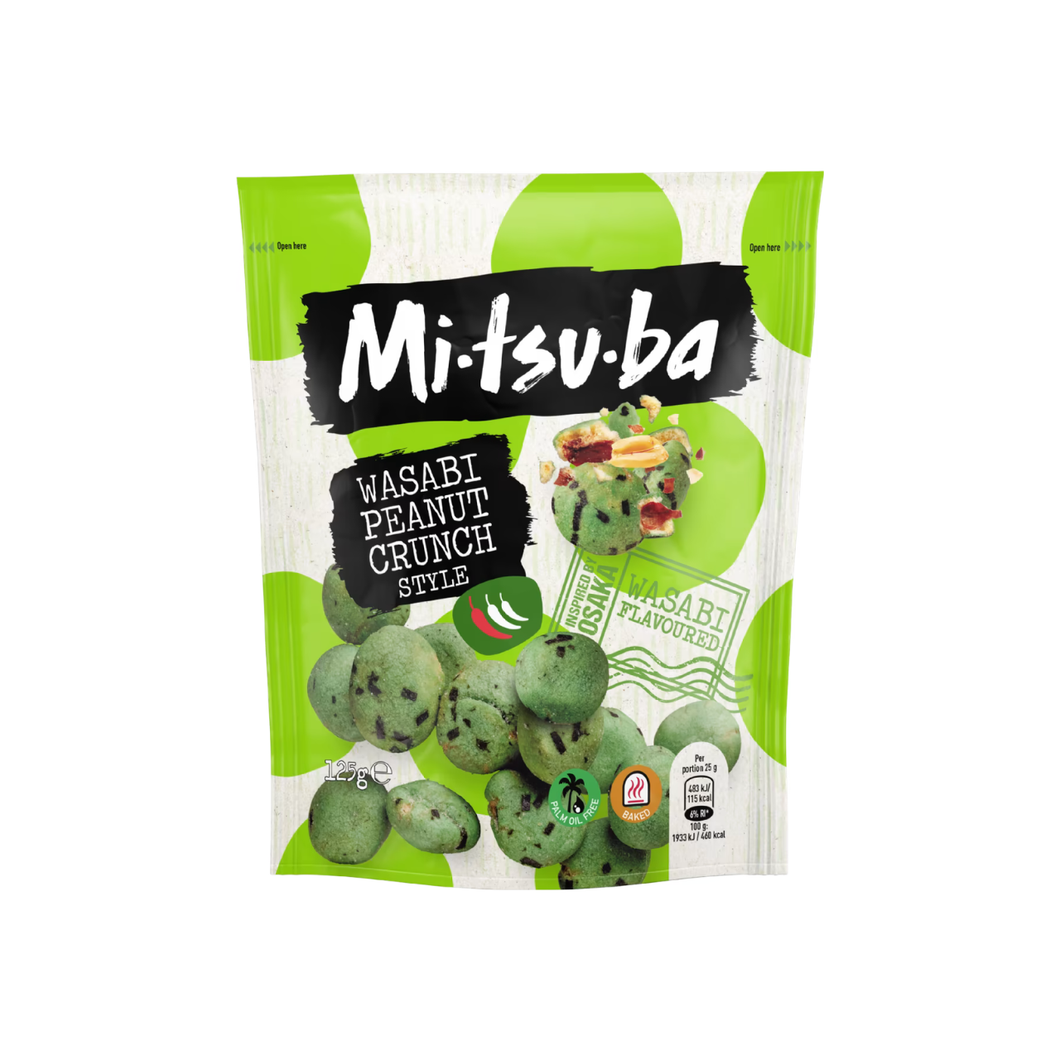Mitsuba Wasabi Peanut Crunch 125g