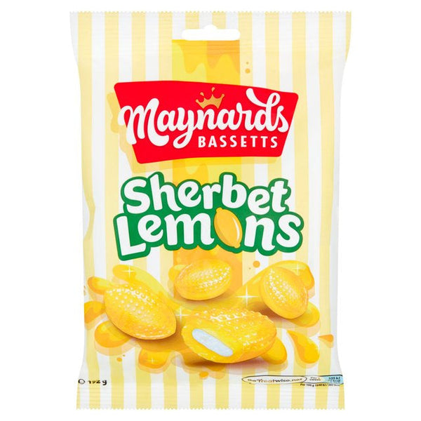 Maynards Bassetts Sherbet Lemons, 192g