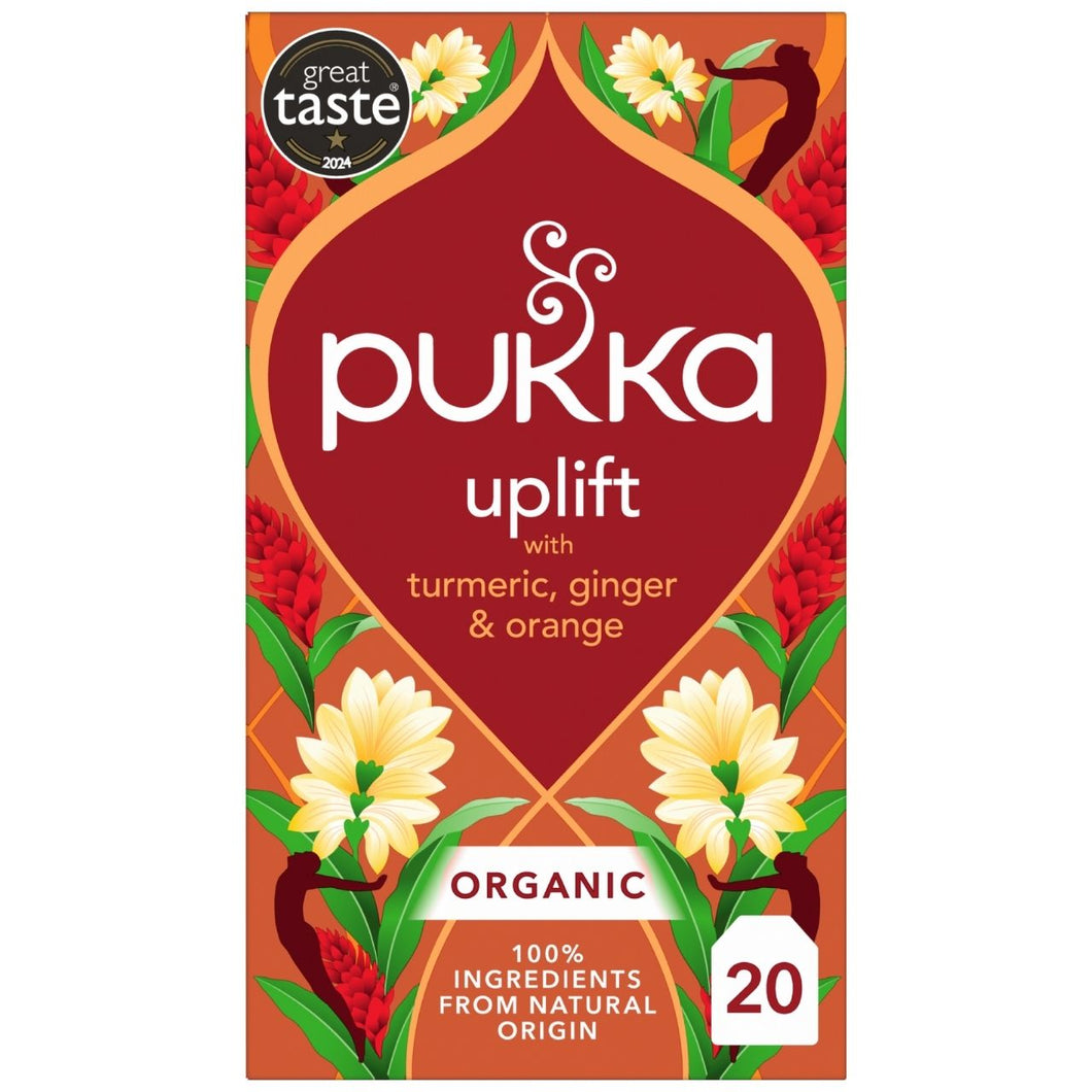 Pukka 20 Turmeric, Ginger & Orange 36g