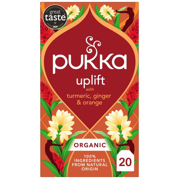 Pukka 20 Turmeric, Ginger & Orange 36g