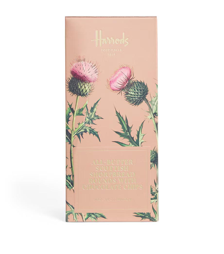 Harrods All-Butter Scottish Shortbread Rounds with Chocolate Chips - 200g