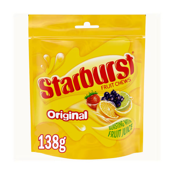 Starburst Fruit Flavoured Chewy Sweets, 138g