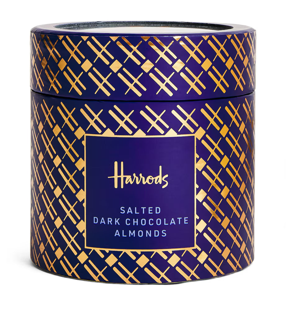 Harrods Salted Dark Chocolate Almonds 325g