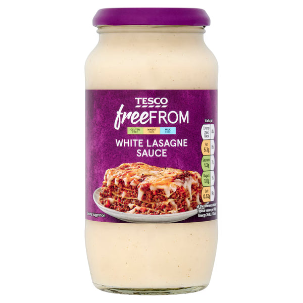 Tesco Free From White Lasagne Sauce, 480g