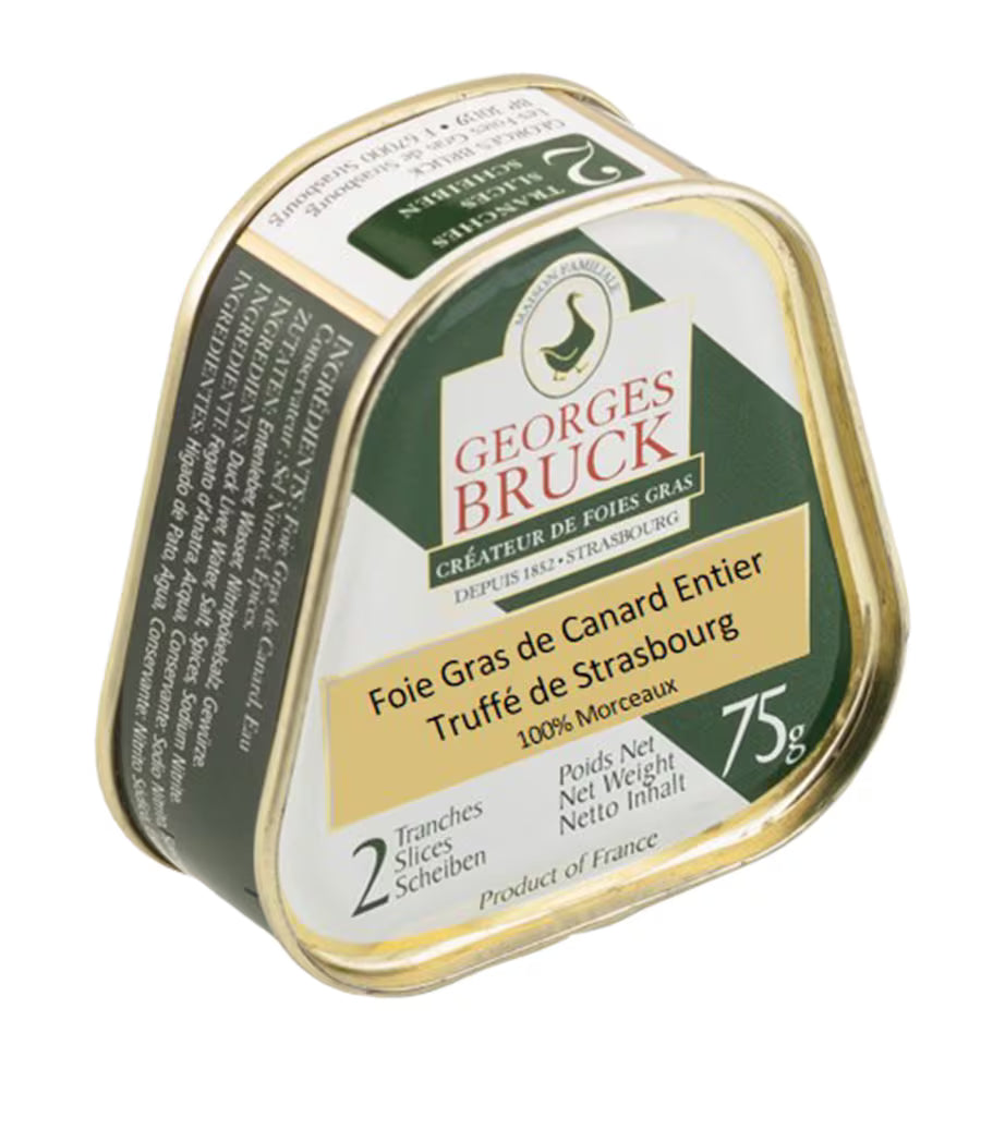 GEORGES BRUCK Duck Foie Gras with Truffle 75g