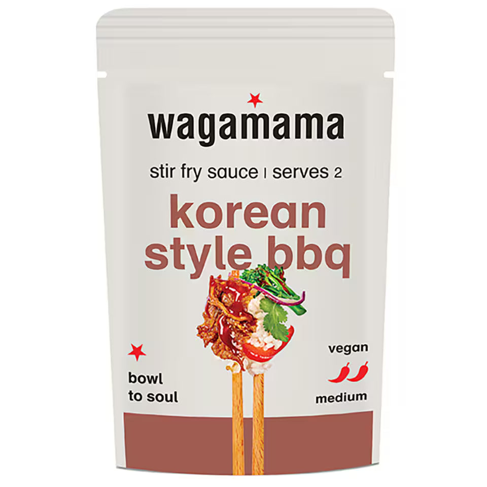 Wagamama Korean Style Bbq Stir Fry Sauce Medium, 120g