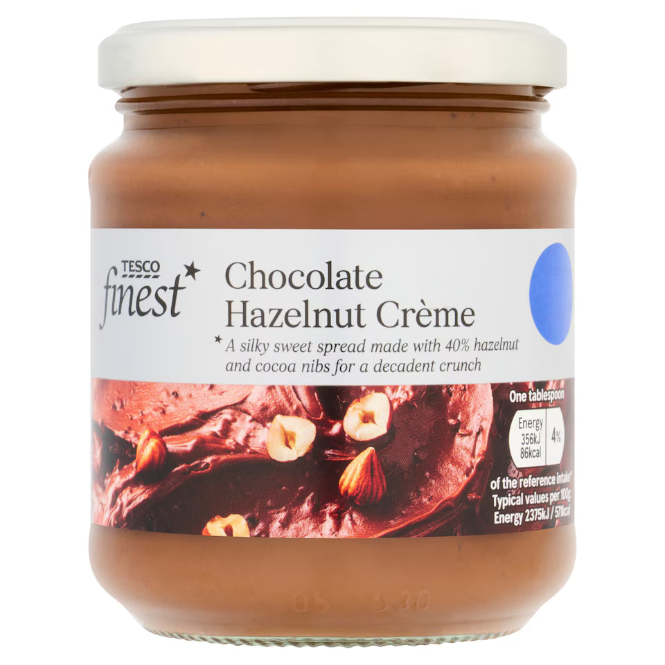 Tesco Finest Chocolate Hazelnut Creme 300g