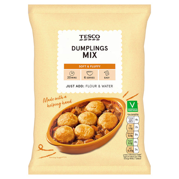 Tesco Dumplings Mix, 137g