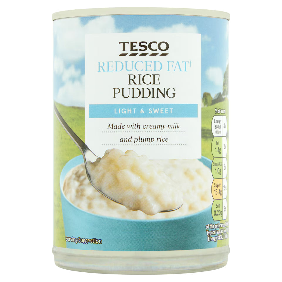 Tesco Reduced Fat Rice Pudding, 400g