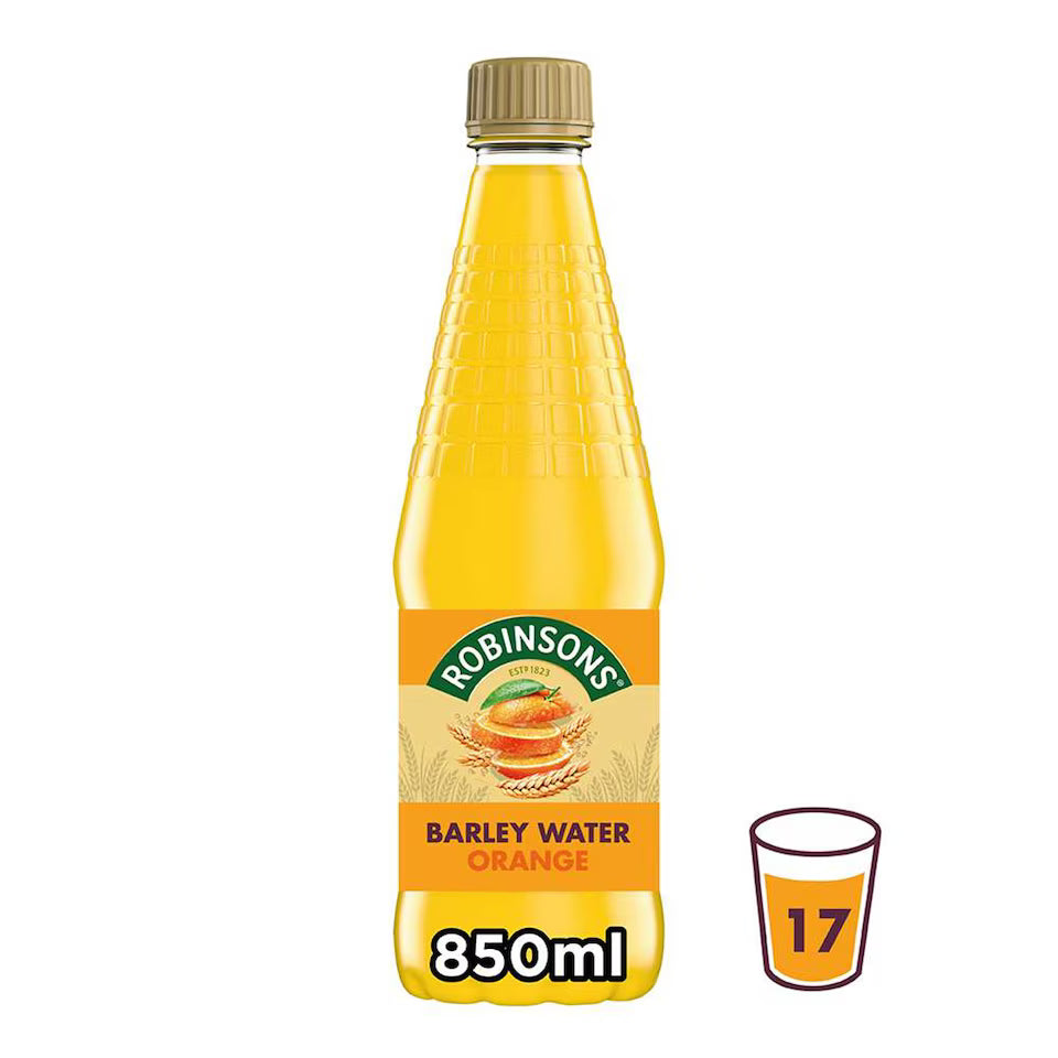 Robinsons Barley Water Orange, 850ml