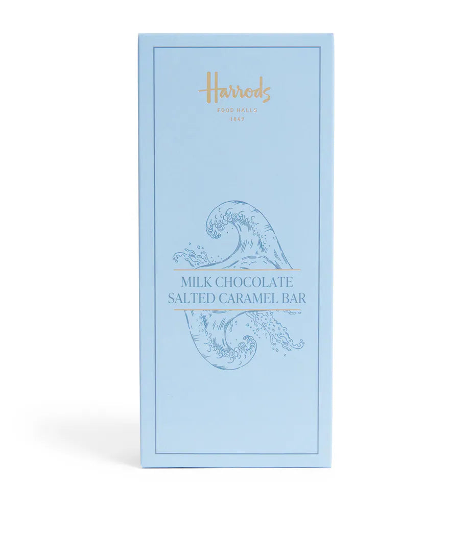 Harrods Milk Chocolate Salted Caramel Bar - 80g