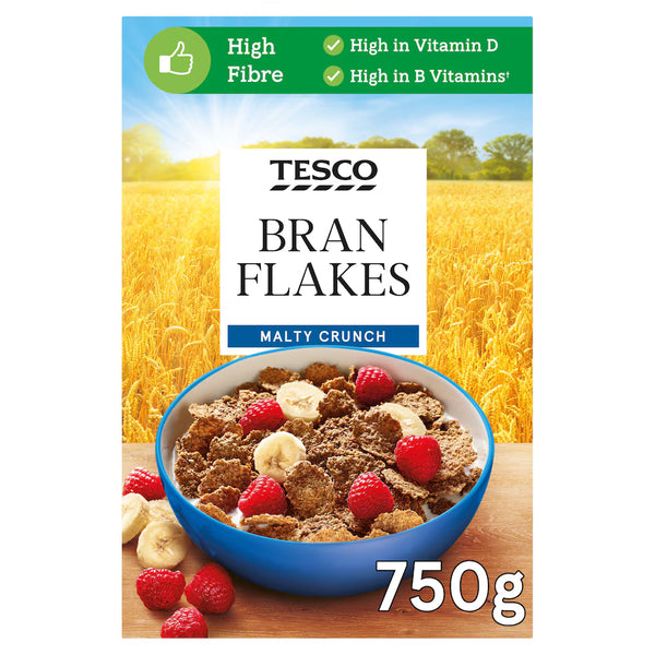 Tesco Bran Flakes, 750g