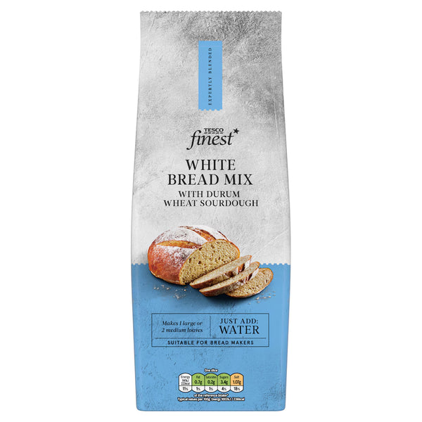 Tesco Finest White Bread Mix, 500g