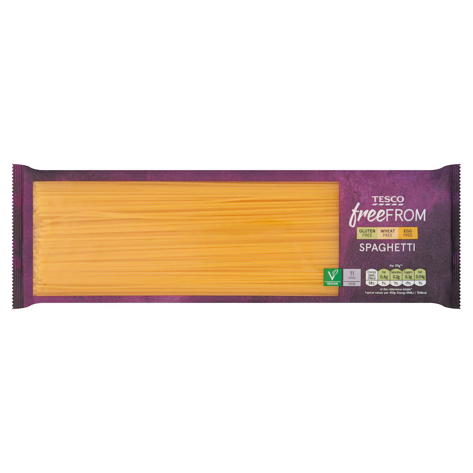 Tesco Free From Spaghetti, 500g