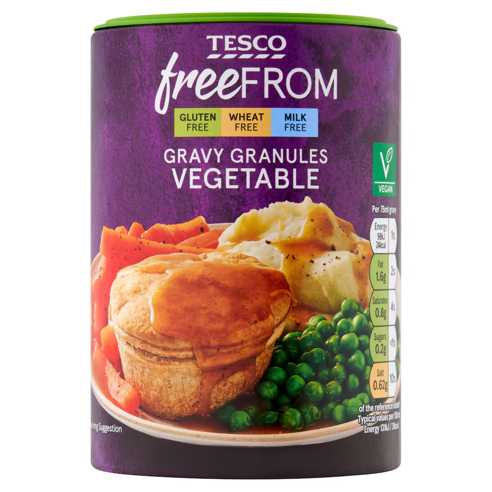 Tesco Free From Vegetable Gravy, 170g