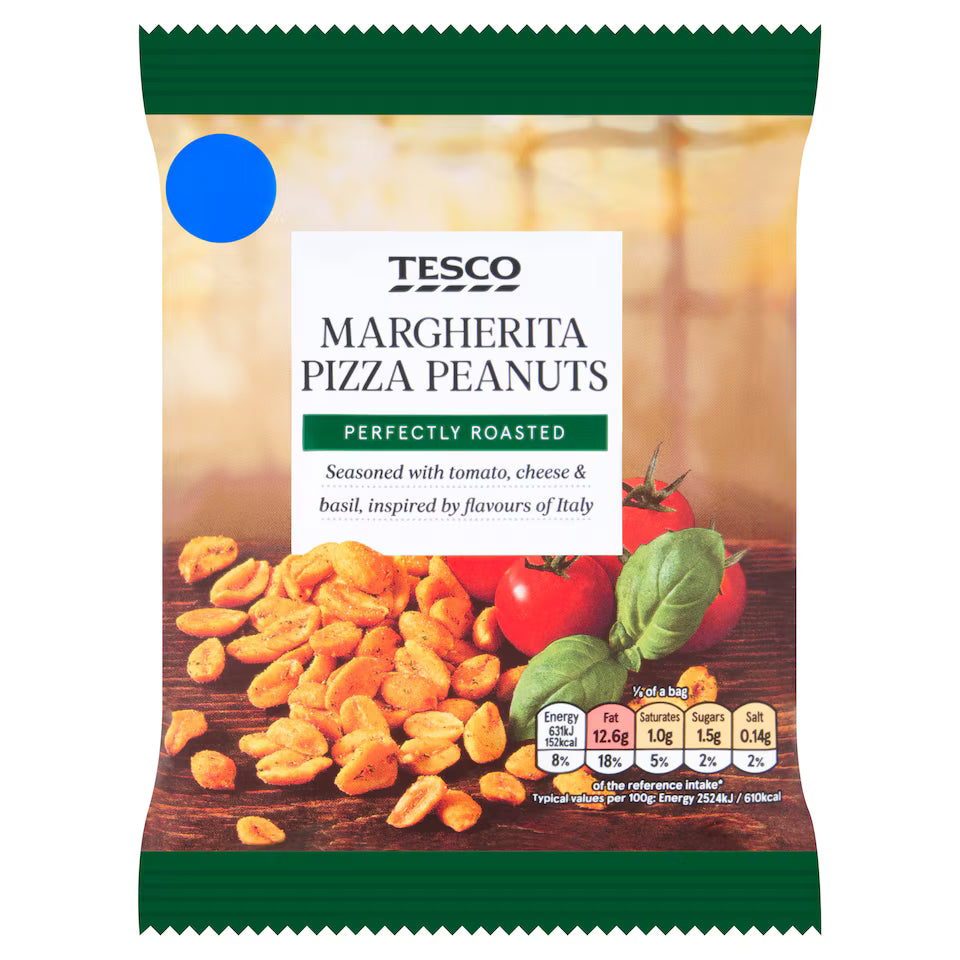 Tesco Margherita Pizza Peanuts, 200g