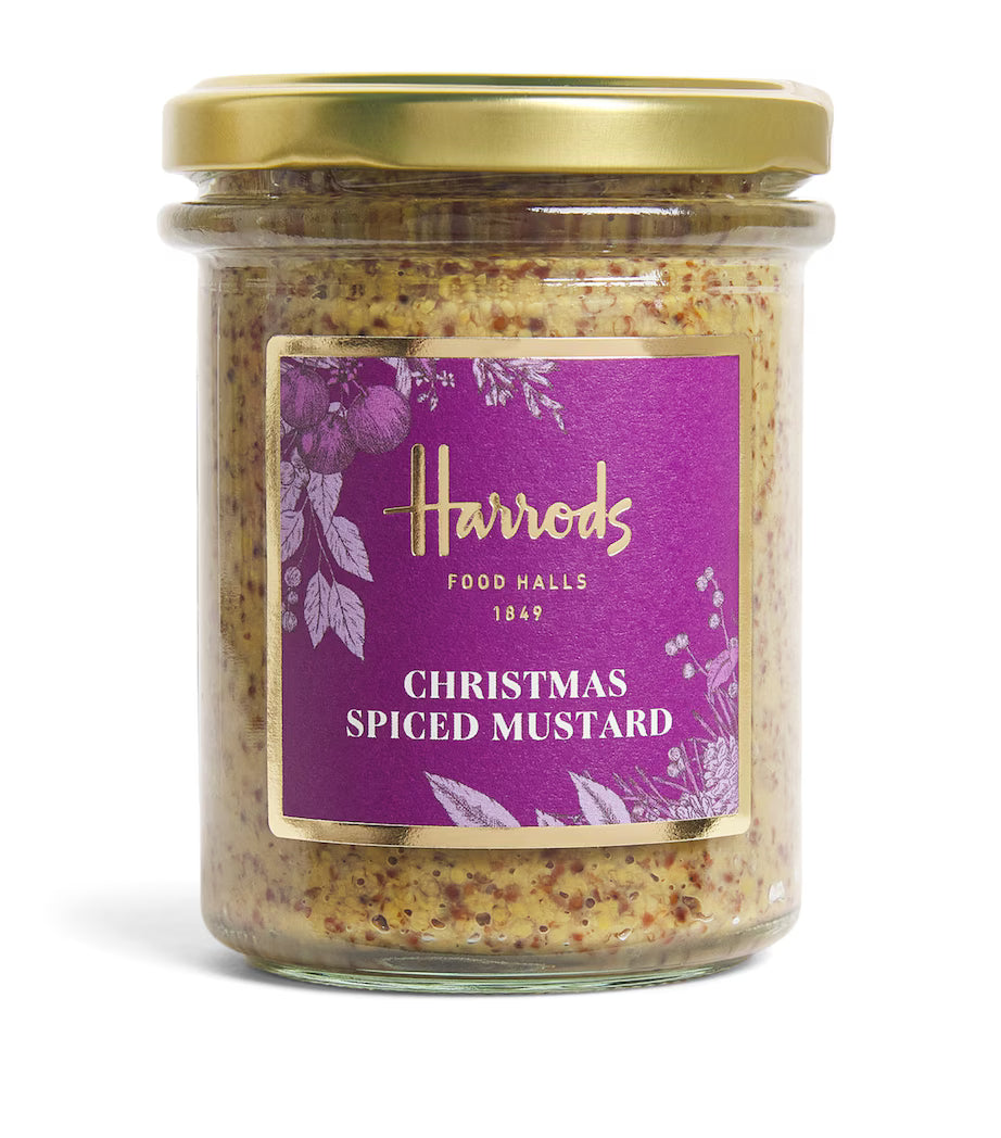 Harrods Christmas Spiced Mustard - 185g