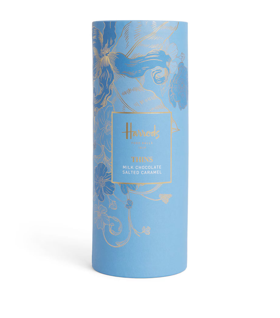 Harrods Milk Chocolate Salted Caramel Thins 144g