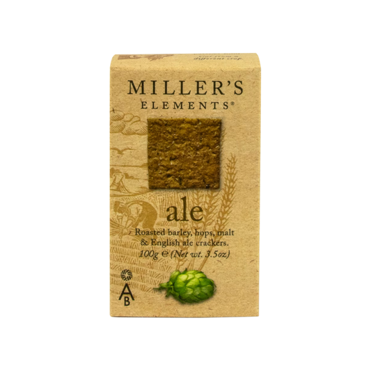 Artisan Biscuits Miller's Elements Ale Crackers 100g