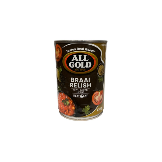 All Gold Braai Relish with Mixed Herbs 410g