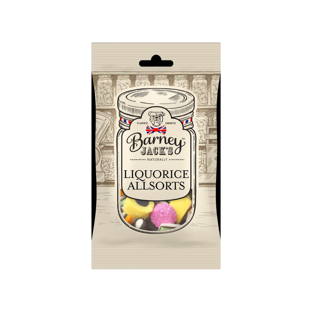 Barney Jack's Liquorice Allsorts 180g