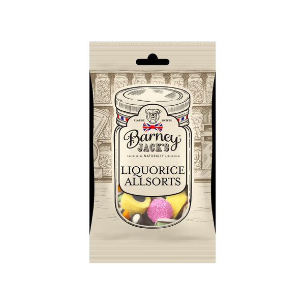 Barney Jack's Liquorice Allsorts 180g
