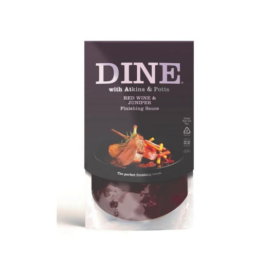 Atkins & Potts Red Wine & Juniper Finishing Sauce 350G