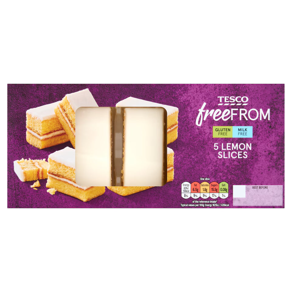 Tesco Free From  5 Lemon slices