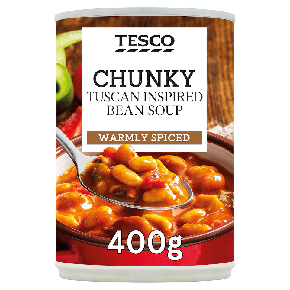 Tesco Tuscan Inspired Bean Soup, 400g