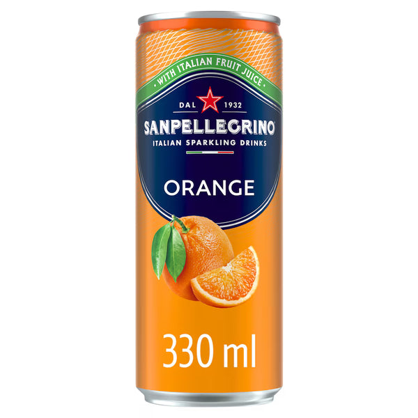 San Pellegrino Orange Soft Drink, 330ml