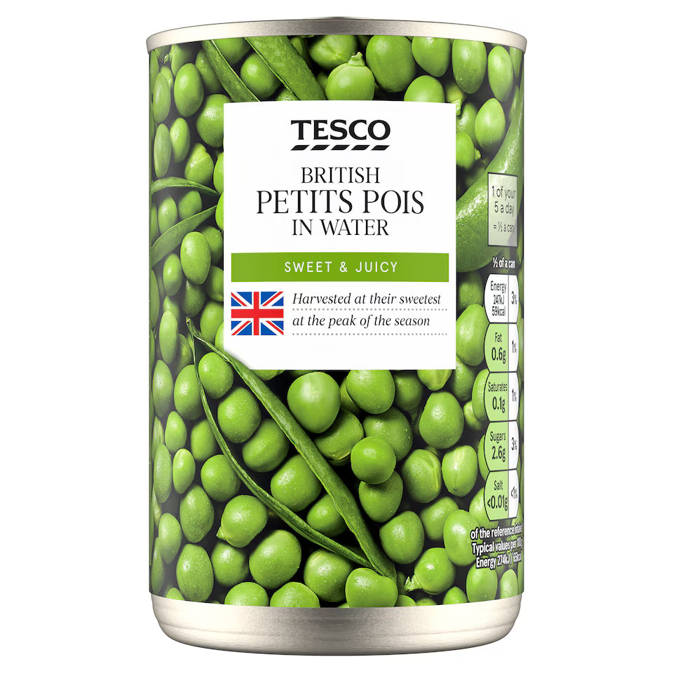 Tesco Petit Pois, 290g