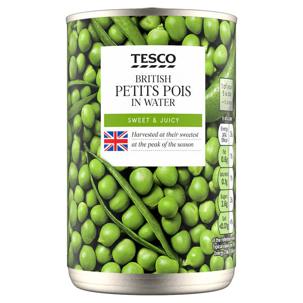 Tesco Petit Pois, 290g