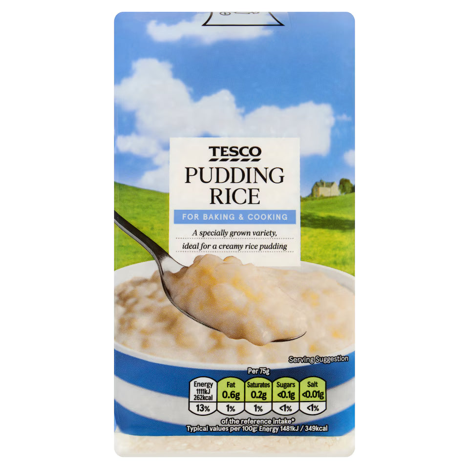 Tesco Pudding Rice, 500g