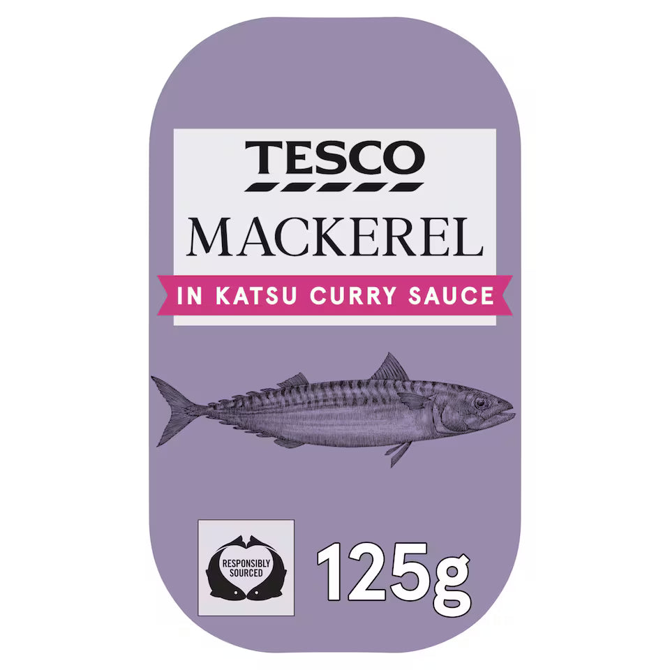 Tesco Mackerel In Katsu Curry Sauce, 125g
