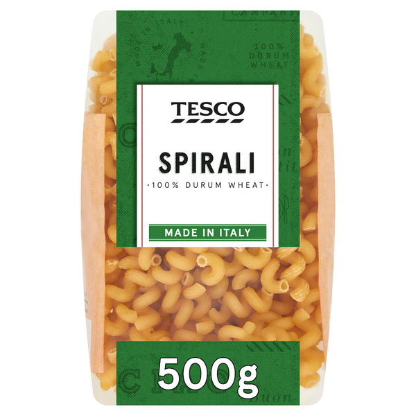 Tesco Spirali Pasta, 500g