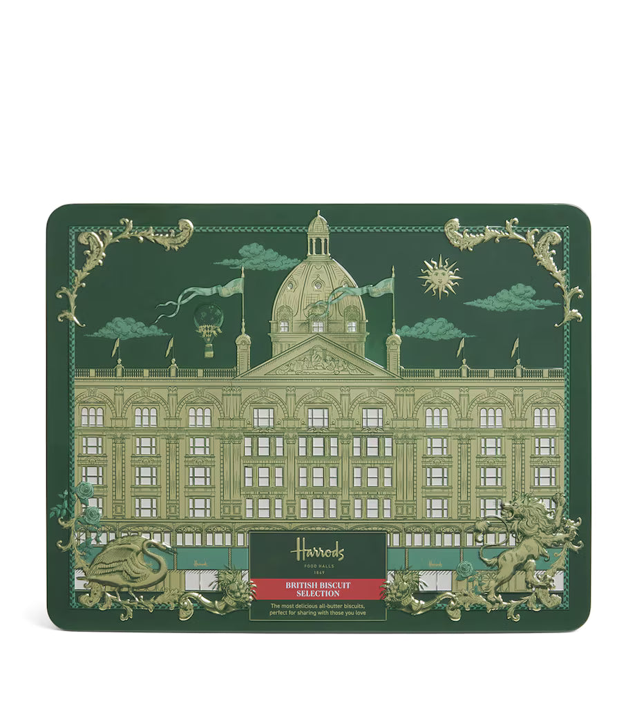 Harrods British Biscuit Selection Tin 550g