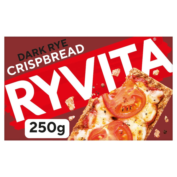 Ryvita Dark Rye Crispbread, 250g