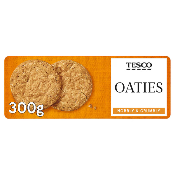 Tesco Oaty Rounds Biscuits, 300g