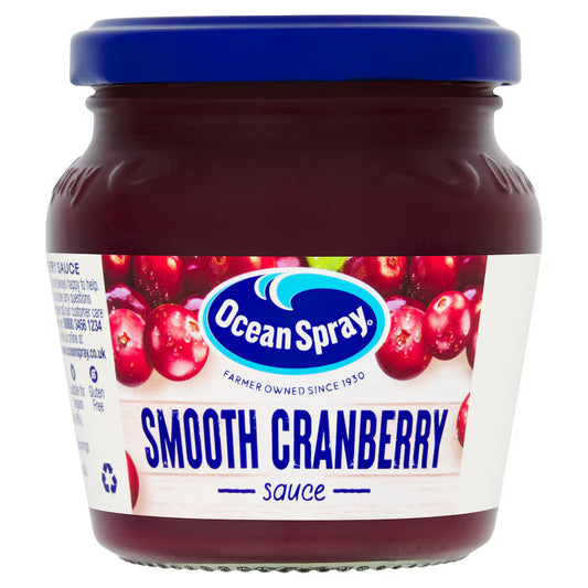 Ocean Spray Smooth Cranberry Sauce, 250g