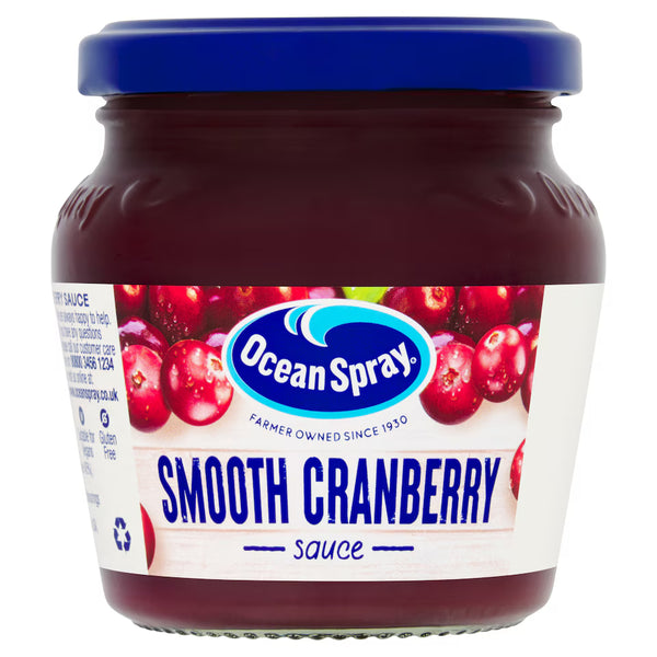 Ocean Spray Smooth Cranberry Sauce, 250g