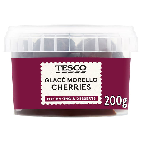 Tesco Glace Morello Cherries 200G