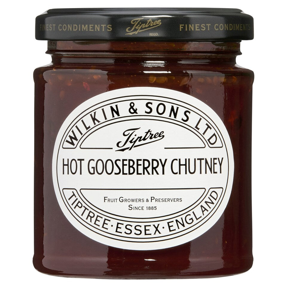 Tiptree Hot Gooseberry Chutney, 230g