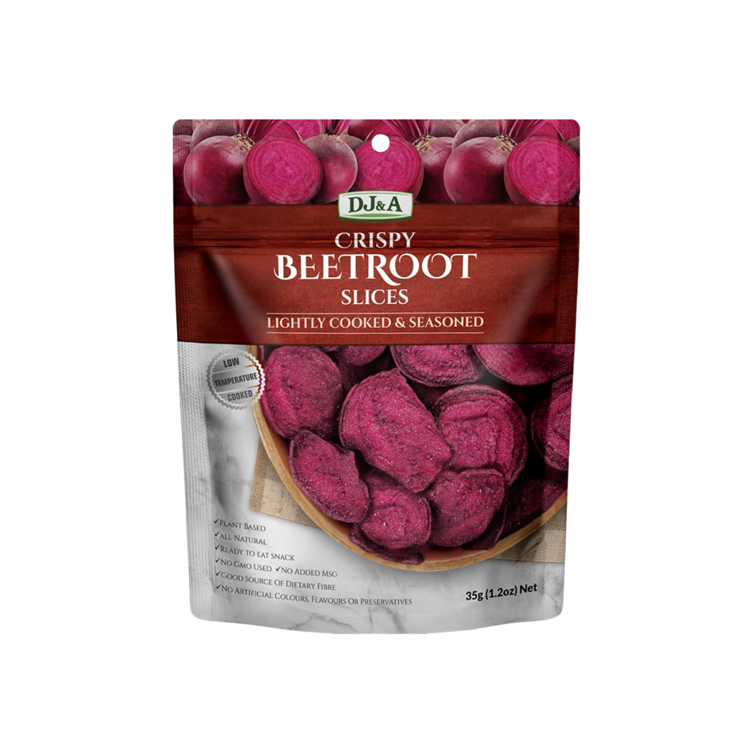 Dj&A Crispy Beetroot Slices 35g