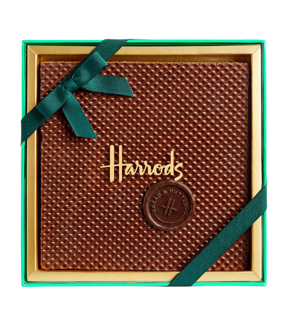 Harrods Milk Chocolate Bread and Butter Slab 260g